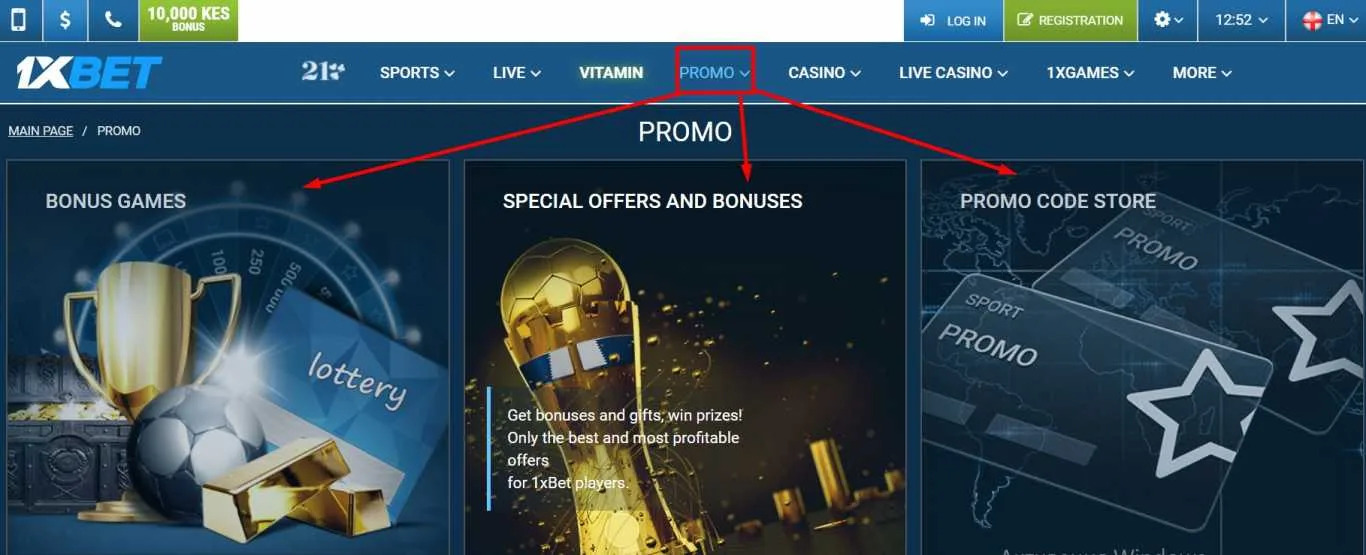 1xbet promo code